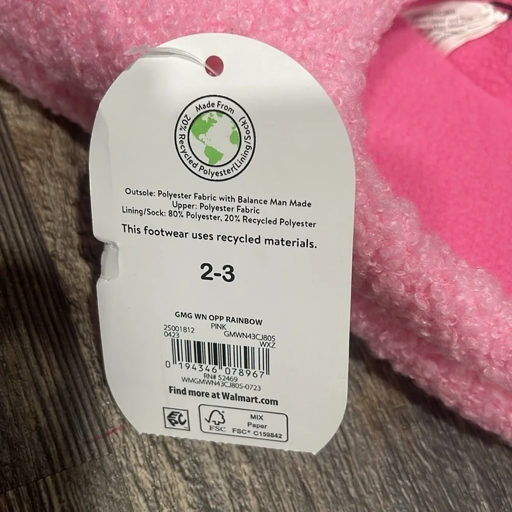 Wonder nation slippers for girls